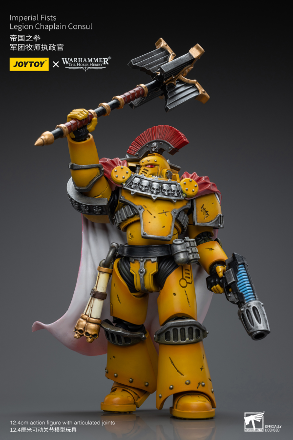 Joy Toy Imperial Fists Legion Chaplain Consul(6973130379039)(6973130379039)
