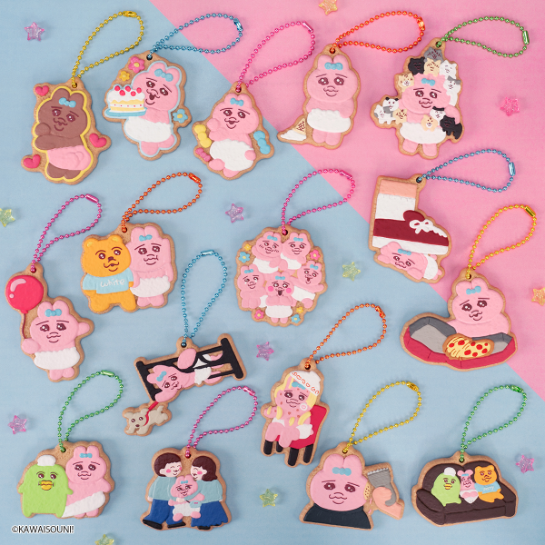 BANDAI Opanchu Usagi Cookie Charm "Opanchu Usagi" (Box/14), Bandai Shokugan Cookie Charmcot(4570117911491)(4570117911491)