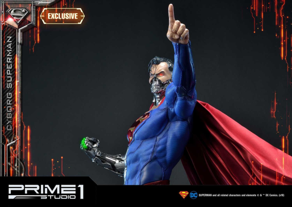 Prime 1 Studio Museum Masterline Superman (Comics) Cyborg Superman EX Version(4562471908019)(4562471908019)