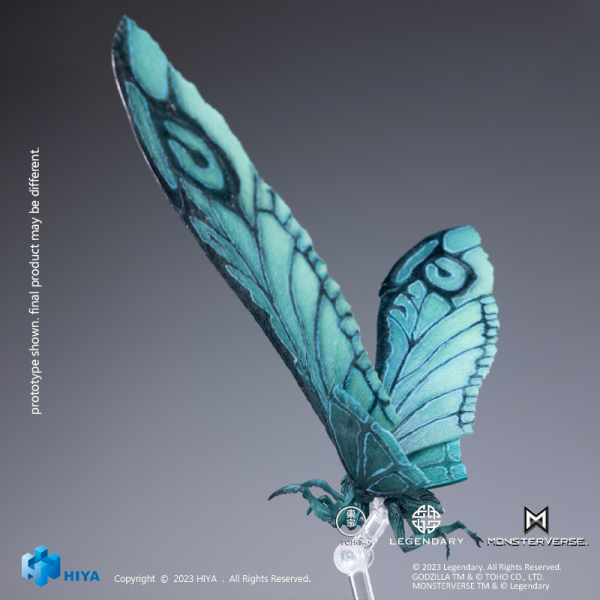 HIYA Toys Exquisite Basic Series None Scale Godzilla King of the Monsters Mothra Emerald Titan Ver.