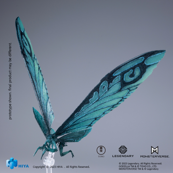 HIYA Toys Exquisite Basic Series None Scale Godzilla King of the Monsters Mothra Emerald Titan Ver.