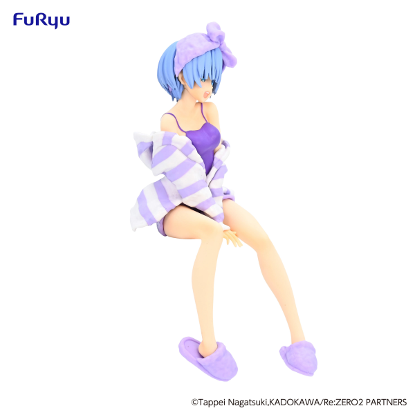 Re:ZERO -Starting Life in Another World-　Noodle Stopper Figure -Rem Room Wear Purple Color ver.- | 4580736404632