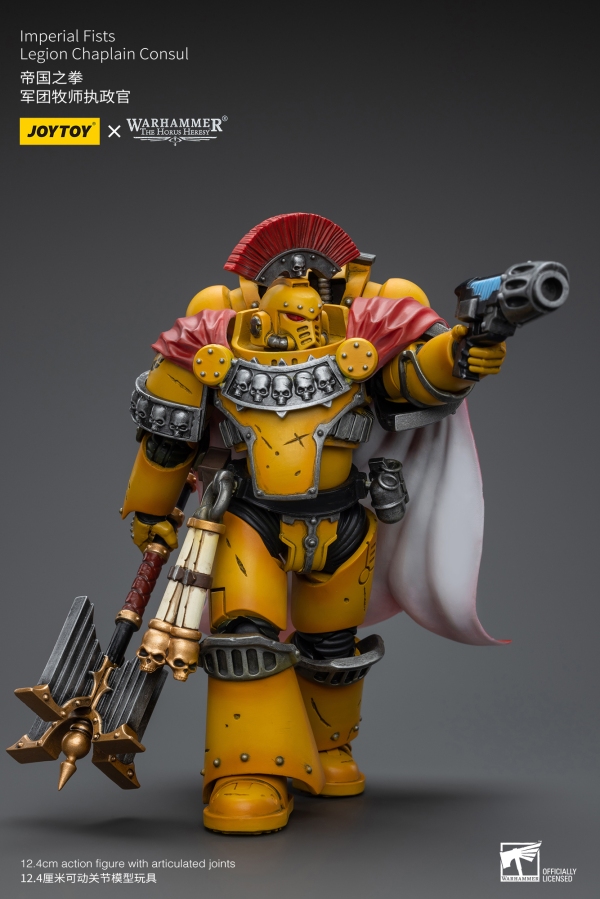 Joy Toy Imperial Fists Legion Chaplain Consul(6973130379039)(6973130379039)