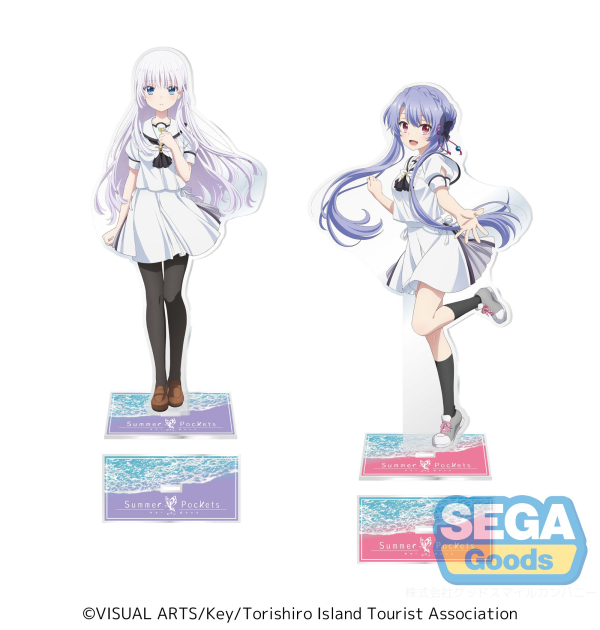 SEGA Summer Pockets PtZ Big Acrylic Stand | 4582733450209