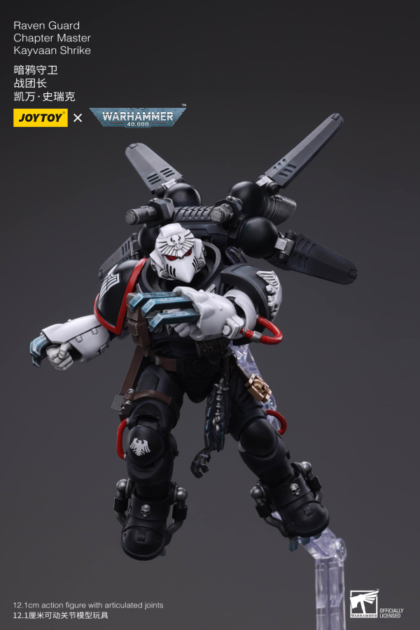 Joy Toy Raven Guard Chapter Master Kayvaan Shrike(6973130376427)(6973130376427)