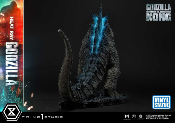 Prime 1 Studio Ultimate Diorama Masterline Godzilla vs Kong (Film) Heat Ray Godzilla Vinyl Statue(4580708037981)(4580708037981)