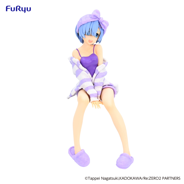 Re:ZERO -Starting Life in Another World-　Noodle Stopper Figure -Rem Room Wear Purple Color ver.- | 4580736404632
