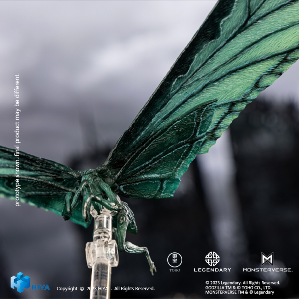 HIYA Toys Exquisite Basic Series None Scale Godzilla King of the Monsters Mothra Emerald Titan Ver.