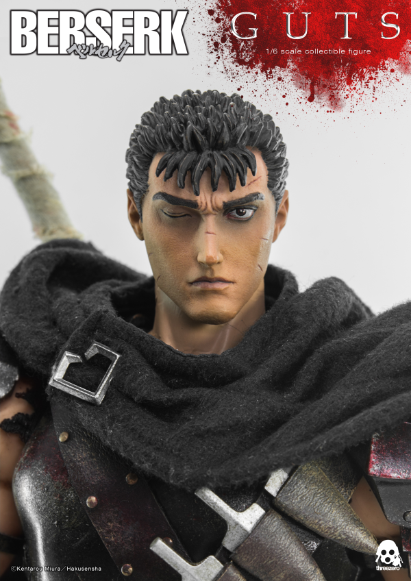 threezero BERSERK - Guts (Black Swordsman)(4897056200425)(4897056200425)