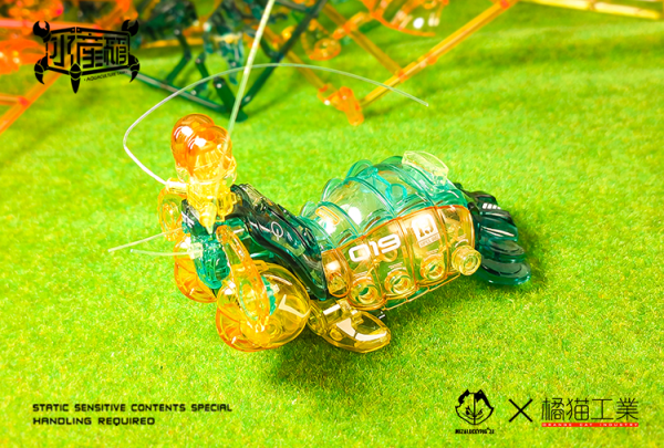 Orange Cat [Orange Cat] Mantis Shrimp Green 【橘猫工业&Mizandpig23】水产箱系列——螳螂虾 005 幽幽粉 | 6973848780240
