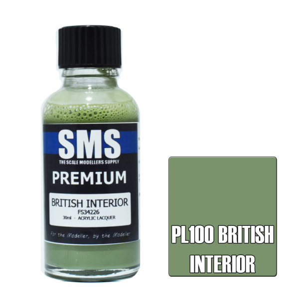 The Scale Modellers Supply (SMS) Premium BRITISH INTERIOR FS34226 30ml | 707959822584