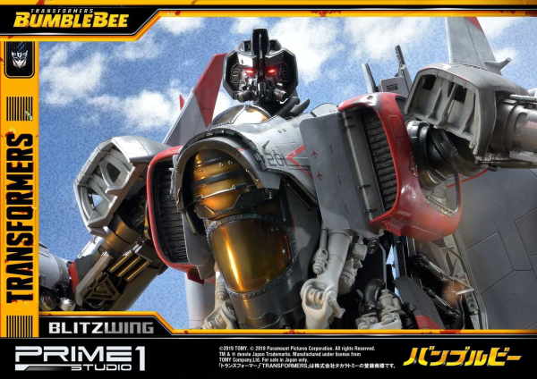 Prime 1 Studio Museum Masterline Transformers: Bumblebee (Film) Blitzwing EX Version(4562471908088)(4562471908088)