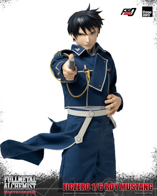 threezero FULLMETAL ALCHEMIST BROTHERHOOD - FigZero 1/6 Roy Mustan(4895250815926)(4895250815926)