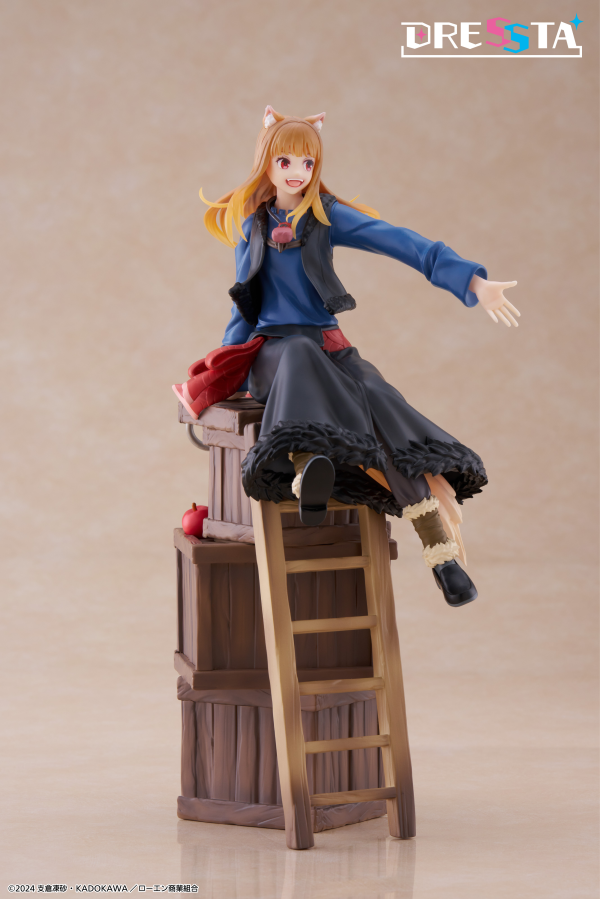 TAITO Spice and Wolf: MERCHANT MEETS THE WISE WOLF DRESSTA Statue Figure - Holo(0840342403158)