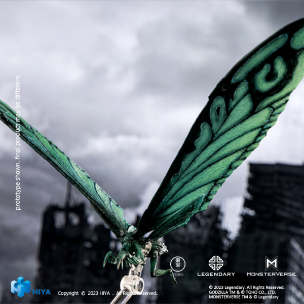HIYA Toys Exquisite Basic Series None Scale Godzilla King of the Monsters Mothra Emerald Titan Ver.