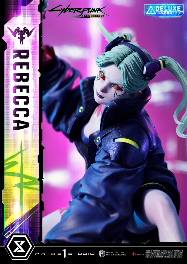 Prime 1 Studio  Real Elite Masterline Cyberpunk: Edgerunners Rebecca Deluxe Version(4582647121578)