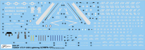Fujimi F-35B Lightning II (VMFA-121) Special Edition (w/ Special Marking 2018 Iwakuni Friendship Day)