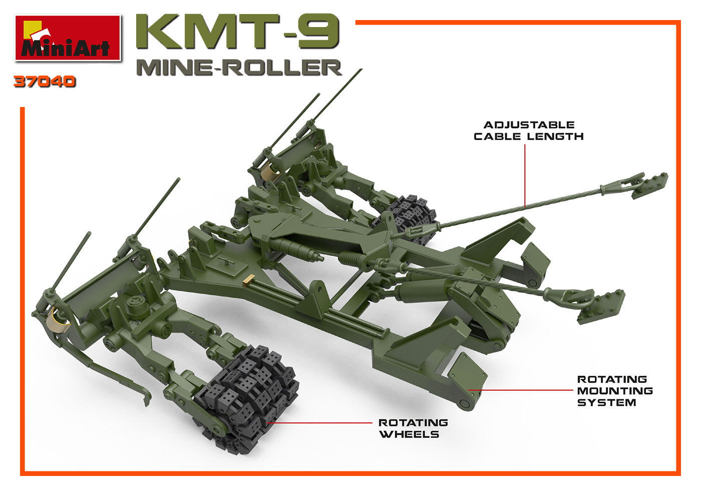 MiniArt Mine-Roller KMT-9 | 4820183312341