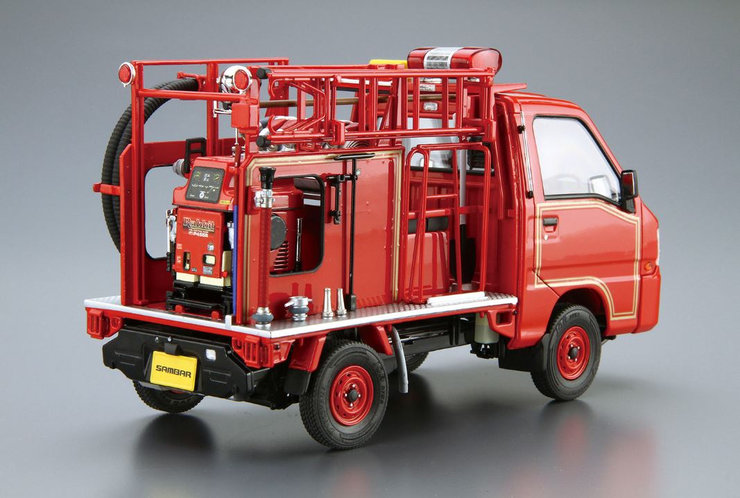 Aoshima 1/24 Subaru TT2 SAMBAR THE FIRE ENGINE '11 | 4905083057940