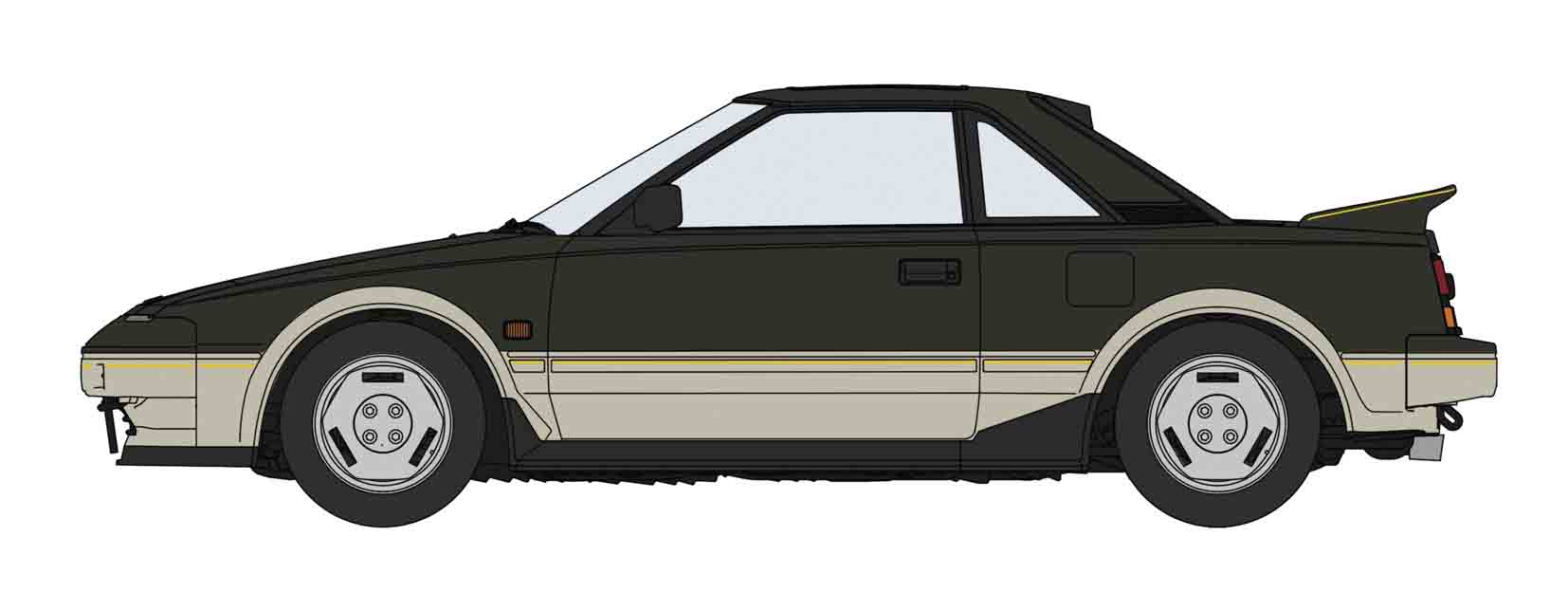 Hasegawa [HC51] 1:24 TOYOTA MR2 (AW11) EARLY VERSION G-Limited (Moon Roof)