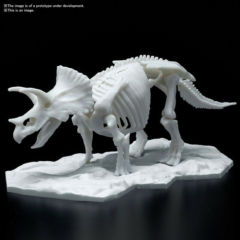 Bandai Spirits 1/32 Triceratops Dinosaur Limex Skeleton Model Kit | 4573102616609