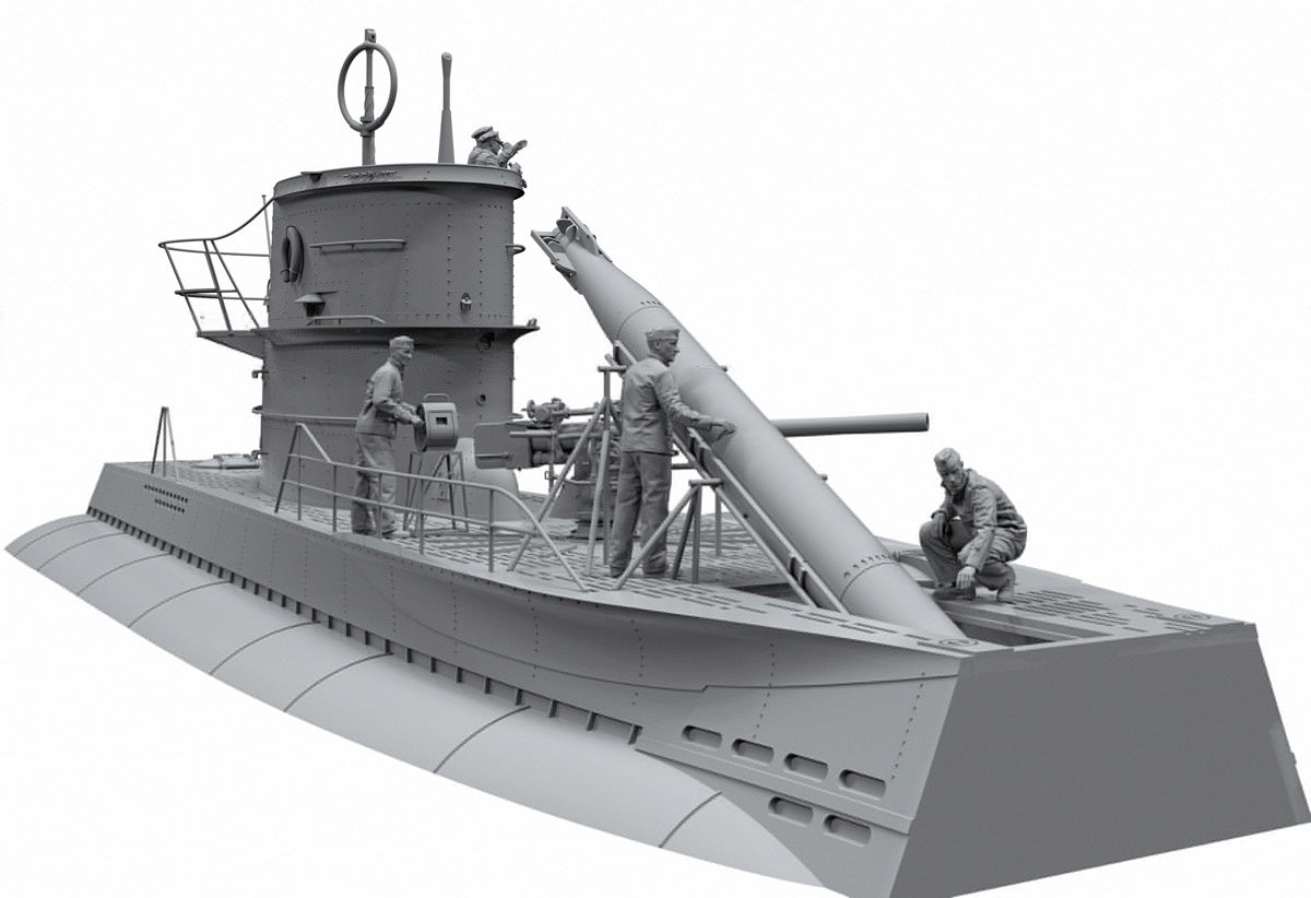 Border Model 1/35 German Submariners & Commanders Loading