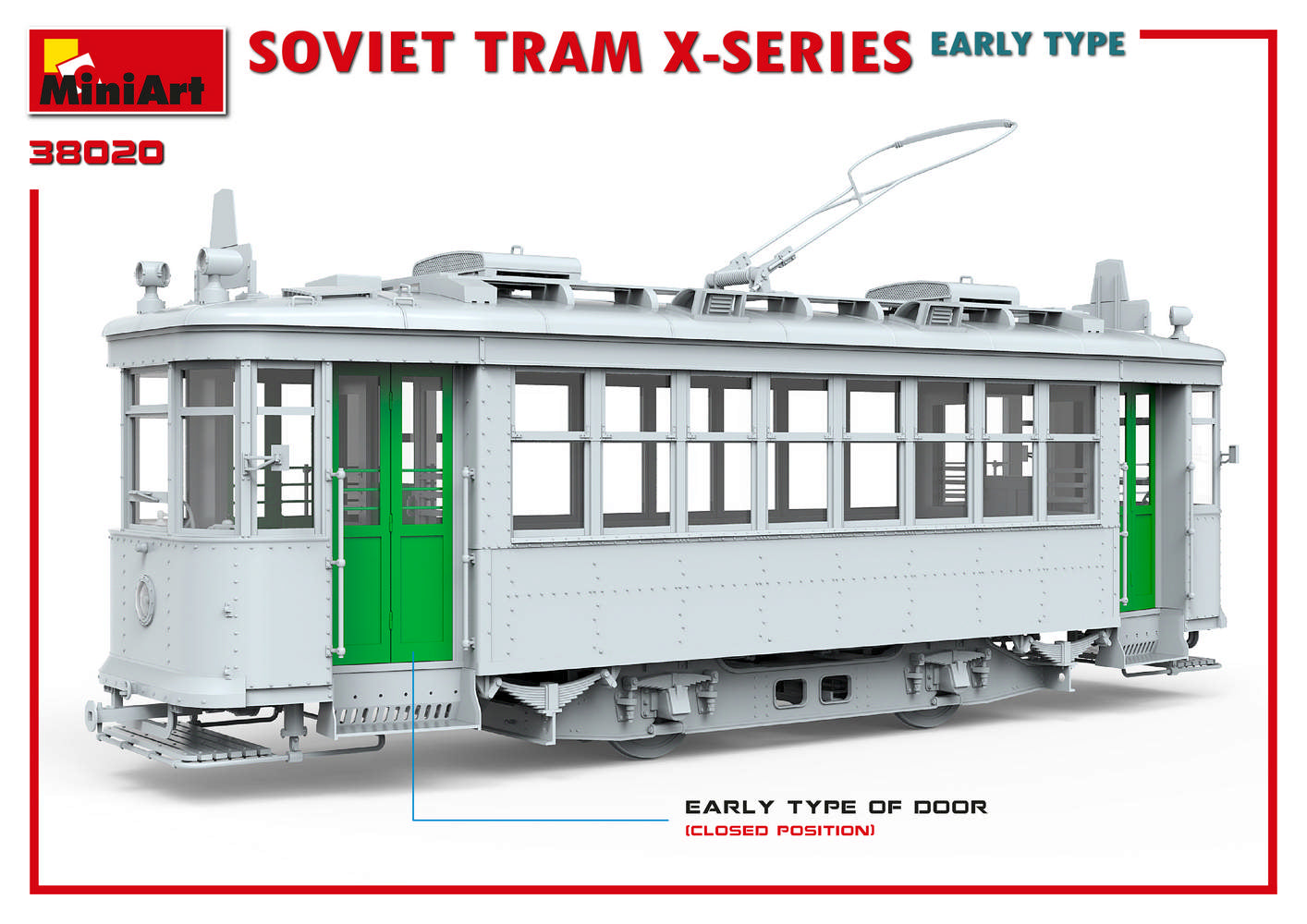 MiniArt 1/35 Soviet Tram 'X'-Series. Early Type | 4820183312570