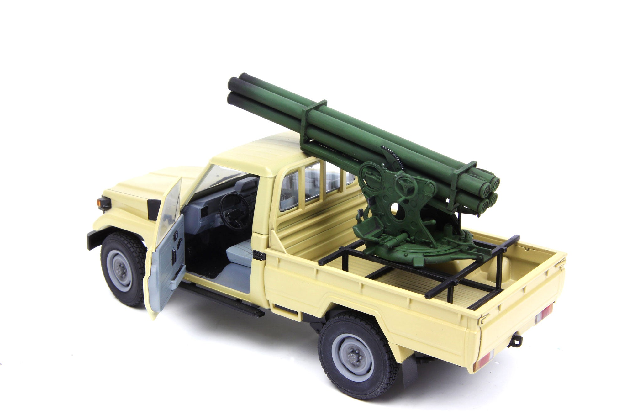 Meng Pickup Mounted Quad Rocket Launcher (RESIN) | 4897038551316