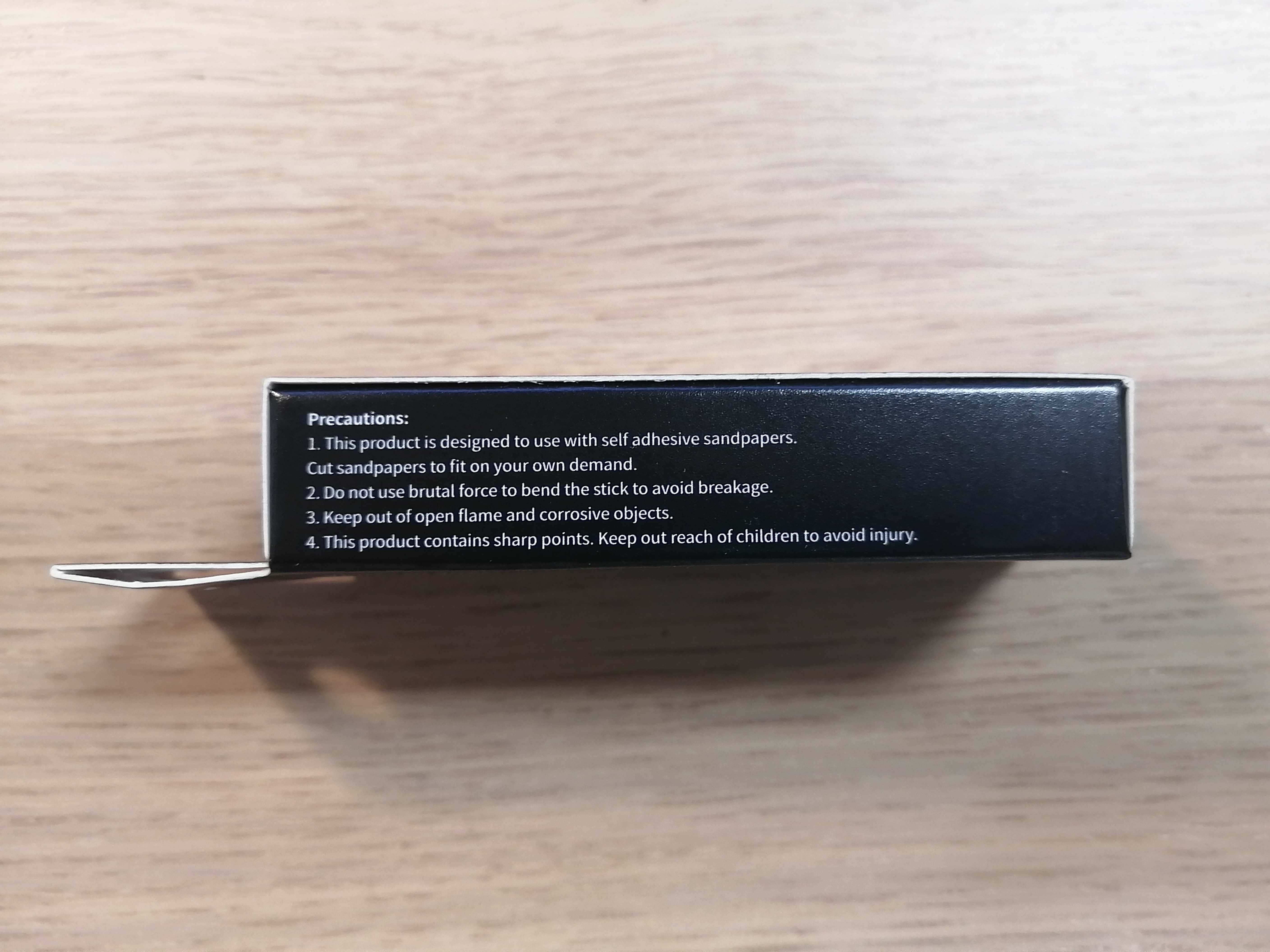 DSPIAE Lrregular Carbon Fiber Sanding Stick (Adhesive sandpaper required  CFB-S02)