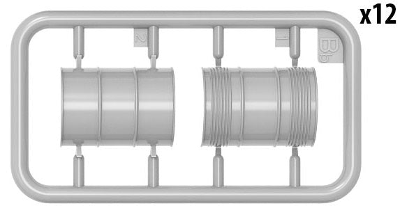 MiniArt 1/35 U.S. Fuel Drums (55 Gals.) | 4820183312464