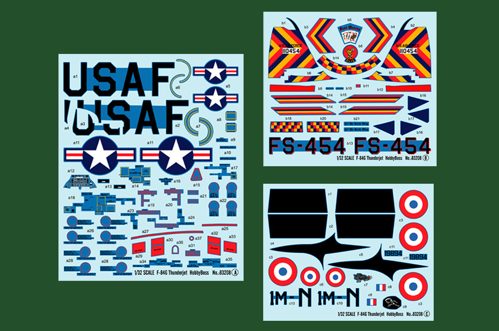 Hobby Boss 1/32 F-84G Thunderjet | 6939319232083