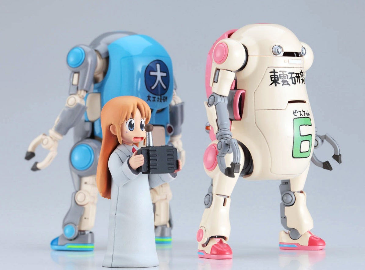 Hasegawa 1/35 MechatroWeGo No.18 “Warm & Cool”［Shinonome Laboratory］ + Bonus Sticker   (Two kits in the box)(4967834647961)