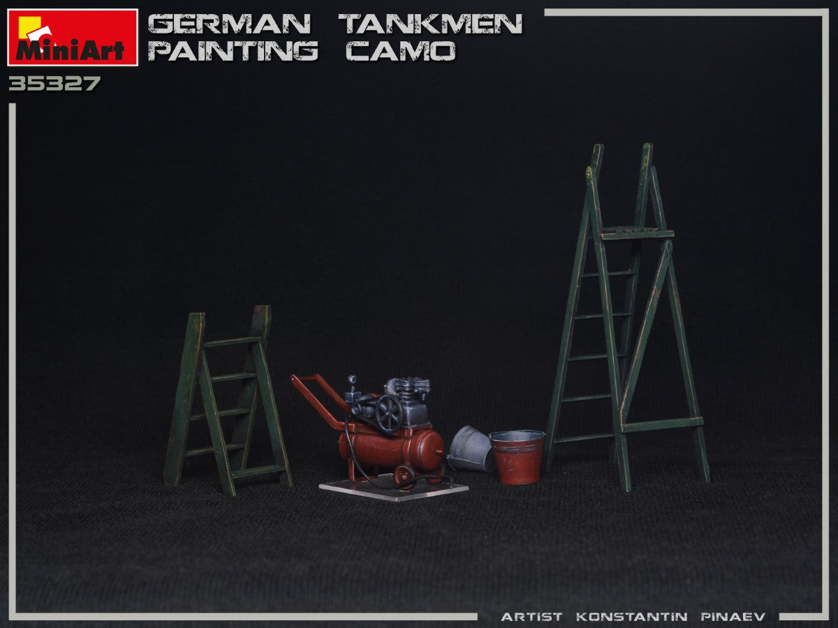 MiniArt 1/35 German Tankmen. Painting  Camo | 4820183313232