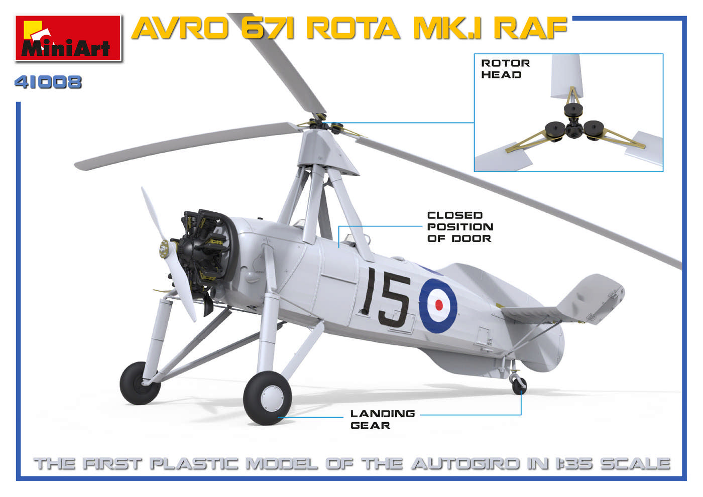 MiniArt Avro 671 Rota Mk.I RAF | 4820183312525