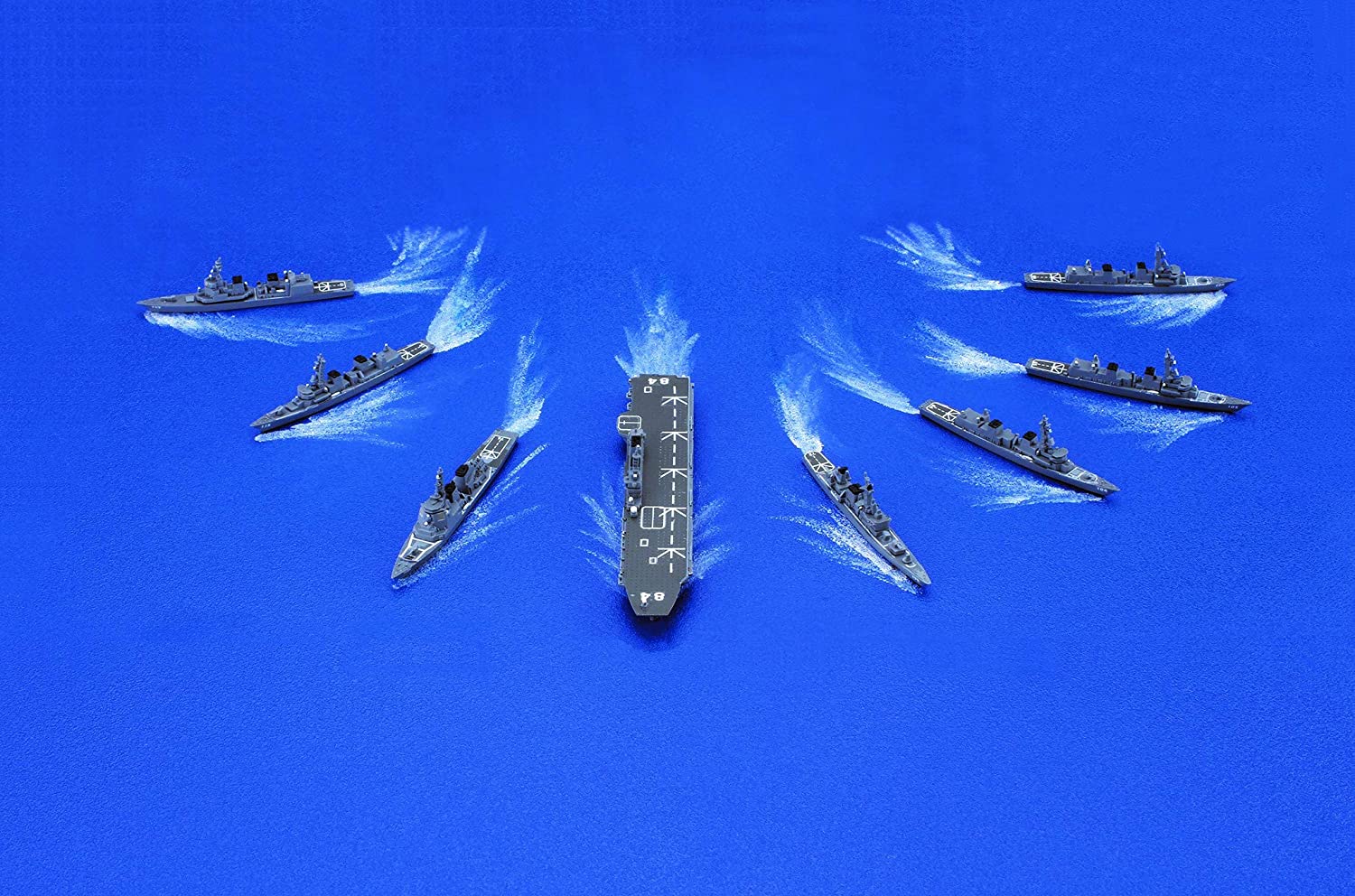 Fujimi 1/3000 Gunkan Warship Series 33 JMSDF Escort Flotilla 4