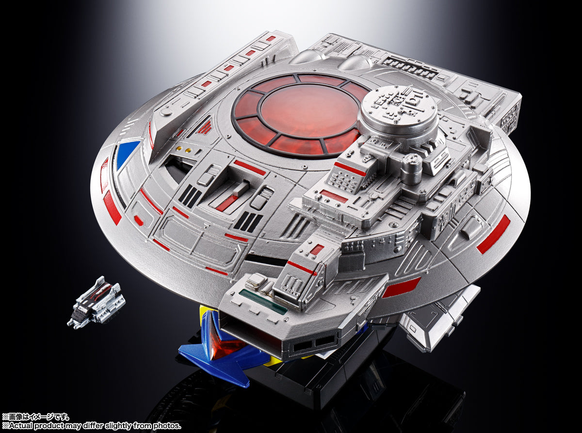 Bandai Spirits Soul Of Chogokin GX-106 Denshi Seijyu Dol & Guillan Enban "Space Sheriff Gavan"