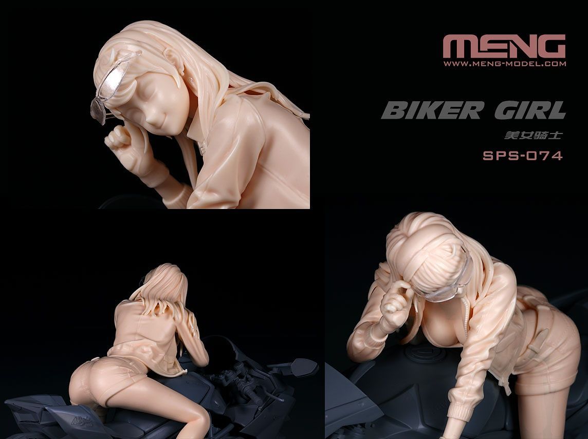 Meng 1/9 Biker Girl (Resin)