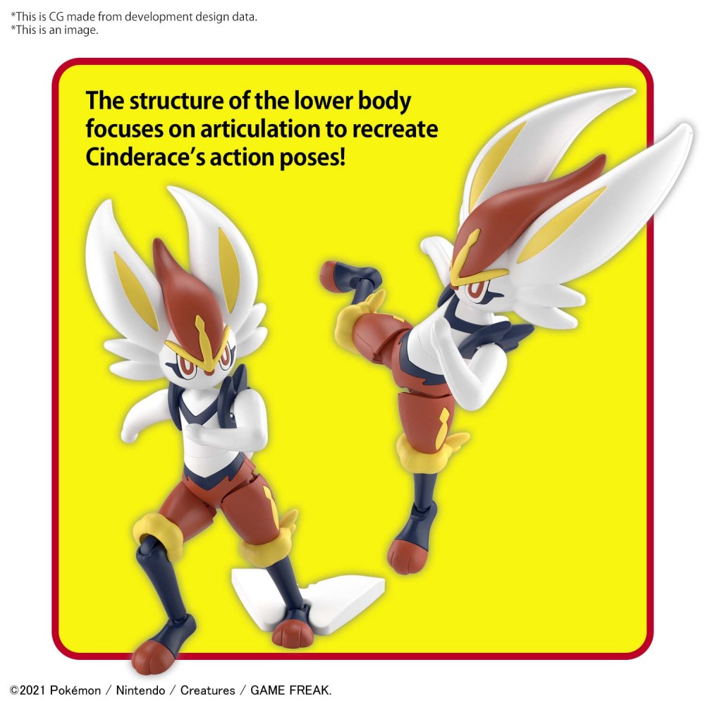 BANDAI Hobby Pokemon Model Kit CINDERACE