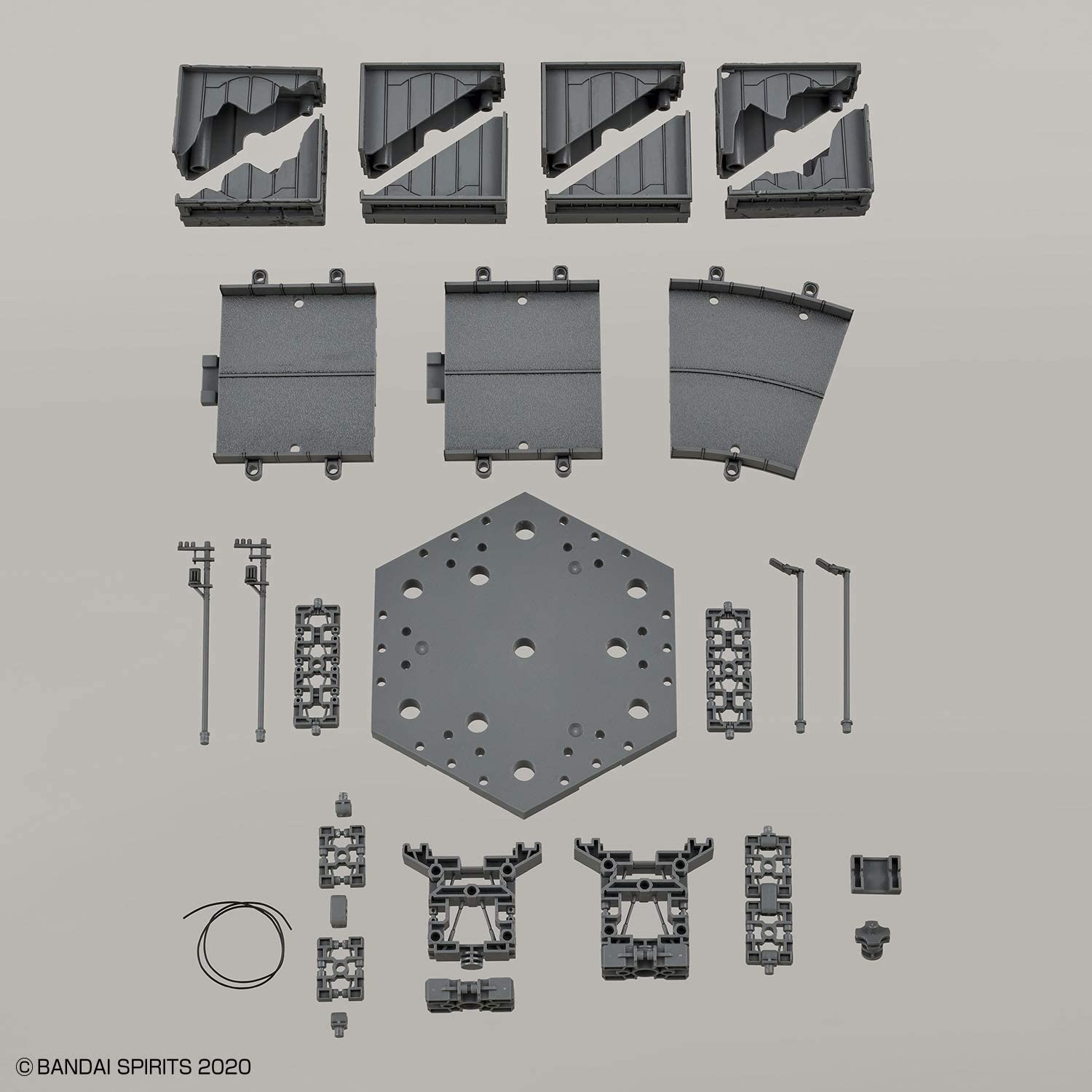 BANDAI Hobby CUSTOMIZE SCENE BASE (CITY AREA Ver.) - P-REX Hobby