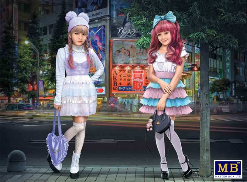 MASTER BOX Kawaii fashion leaders. Minami and Mai | 4820113081583