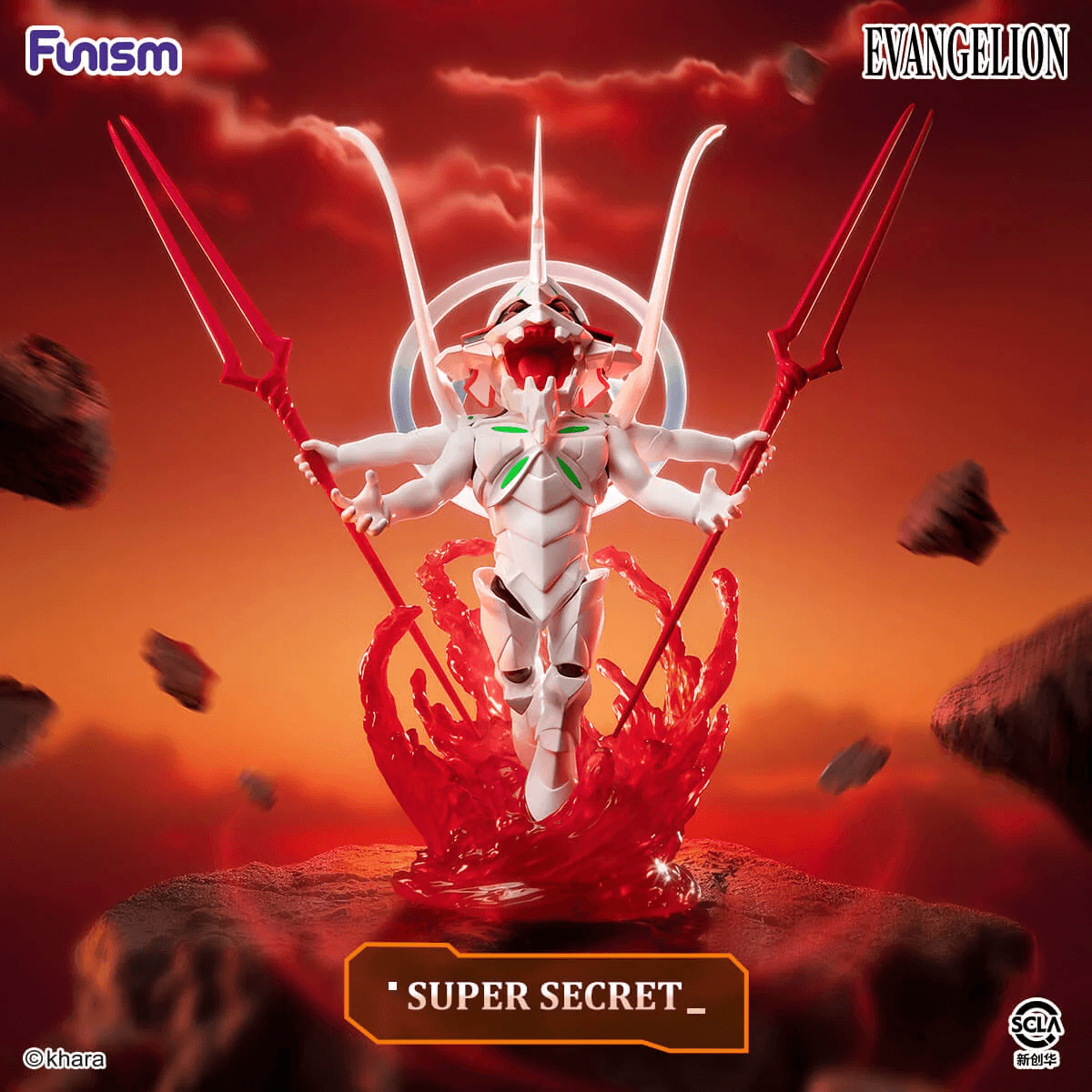 EVANGELION Series Figures Blind Box Vol.2 (Box of 6)