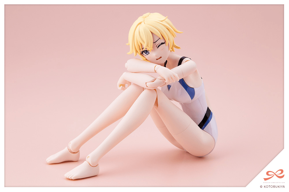 RUI SAOTOME【TOUOU HIGH SCHOOL COMPETITIVE SWIMSUIT】DREAMING STYLE WHITE DOLPHIN | 4934054087891