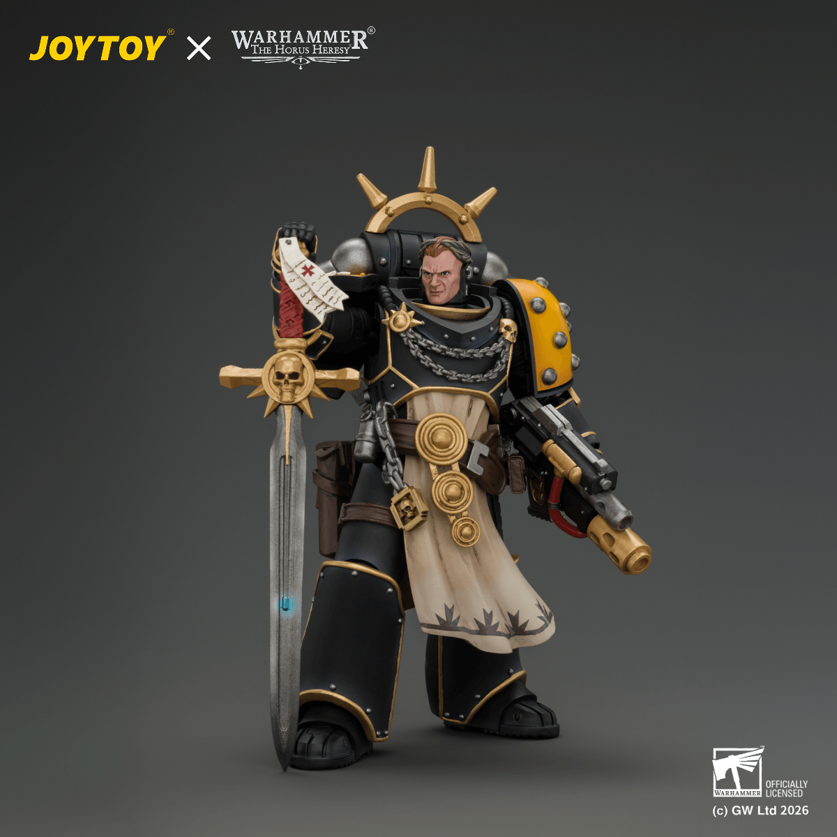 Imperial Fists Champion Consul with Combi-Melta and Power Sword