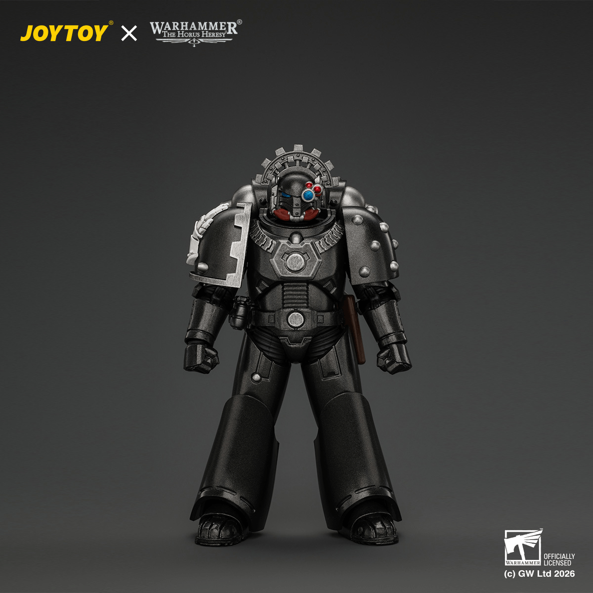 Iron Hands MkVI Tactical Sergeant with Bolter, Plasma Pistol & Power sword