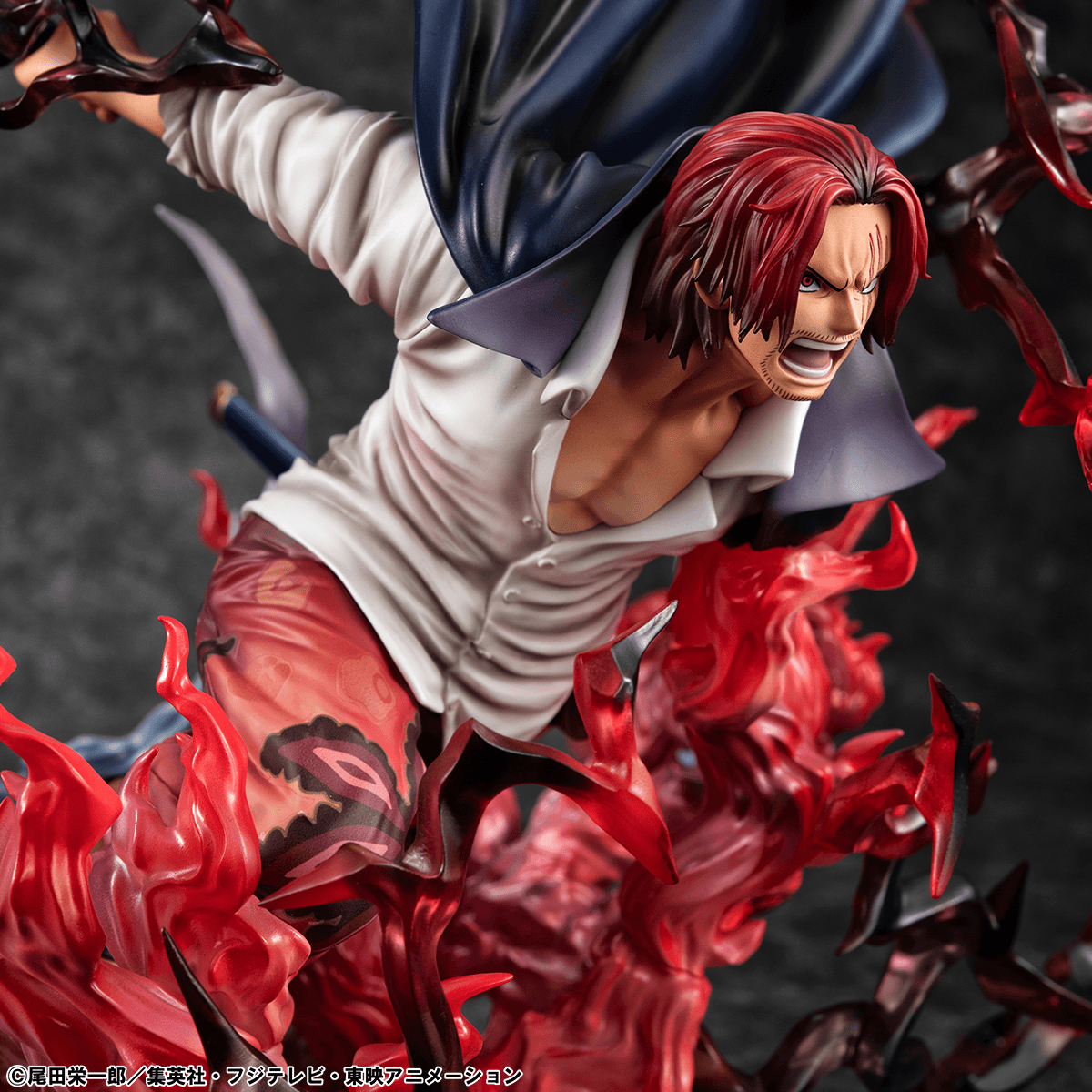 Portrait.Of.Pirates ONE PIECE “SA-MAXIMUM” Leader of Red Hair Pirates Red-Haired Shanks Kamusari | 4535123716669
