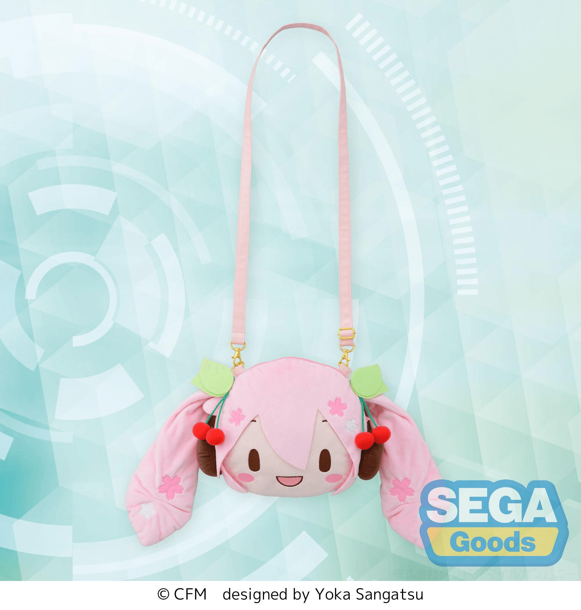 fuwa petit "Sakura Miku" Face Shoulder Bag (M) | 4573628561926