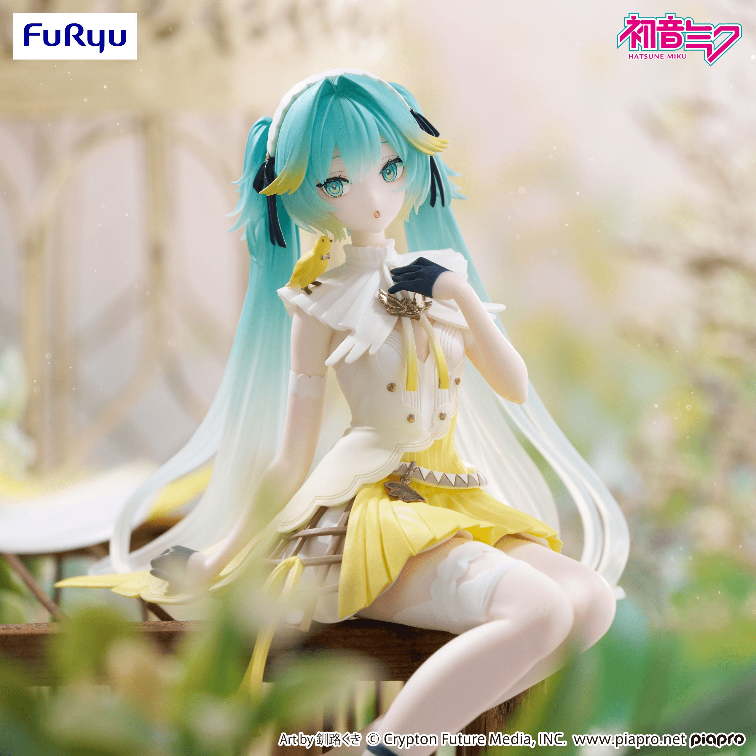 Hatsune Miku Noodle Stopper Figure -Canary Bird- | 4571623508922