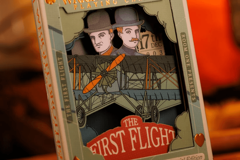 Wright Brothers Playing Cards - HALF-BRICK SET