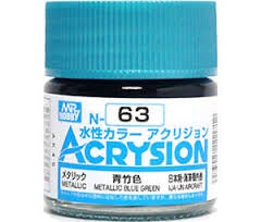 GSI Creos Acrysion N63 - Metallic Blue Green (Metallic/Aircraft)