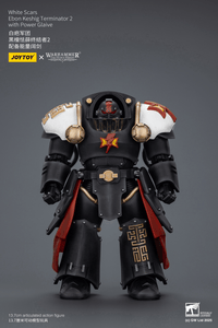 White Scars Ebon Keshig Terminator 2 with Power Glaive | 6927054402953